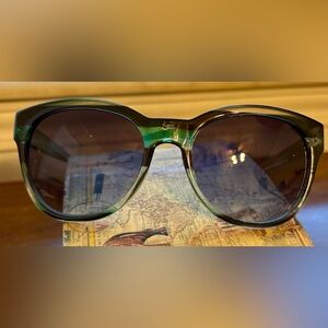 Panama Jack Green and Black Sunglasses